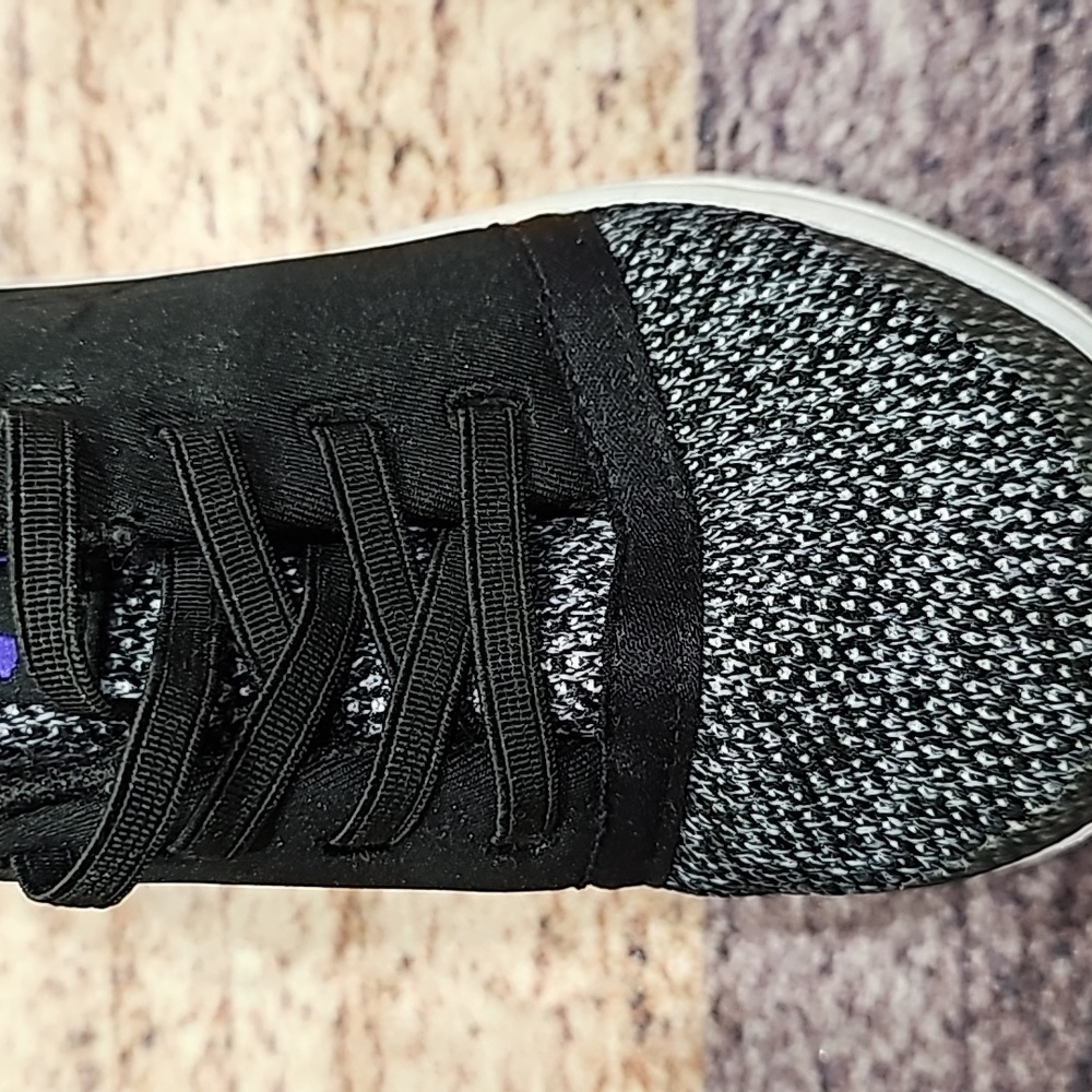 Under Armour kids Purple & Black Shoes - Picture 2 of 7